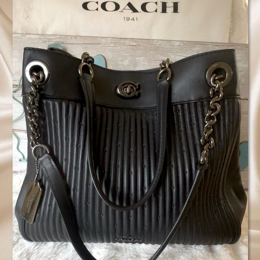 Coach Black Shoulder Bag